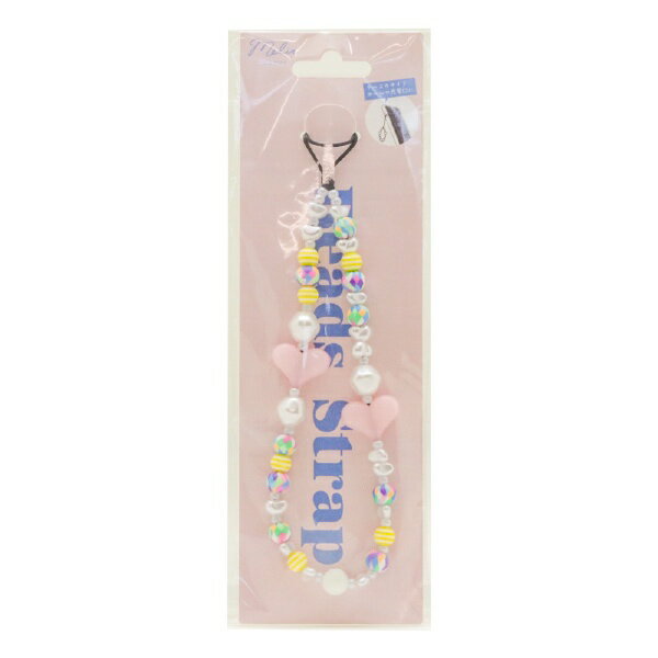 インプリンク|IMPRinc ビーズストラップ カラフルハート ピンク IMHS06PK