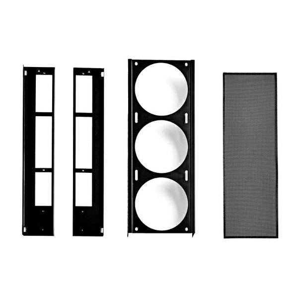 Sunyside up｜サニーサイドアップ PCケース MESHROOM S用 オプション ブラック SSU-ACC-EX-360FB-BK - Image 2