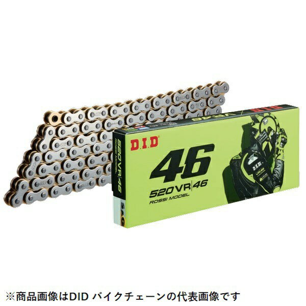大同工業｜DAIDO KOGYO バイク用チェーン シルバー＆ゴールド 428VR46-100FB S&G
