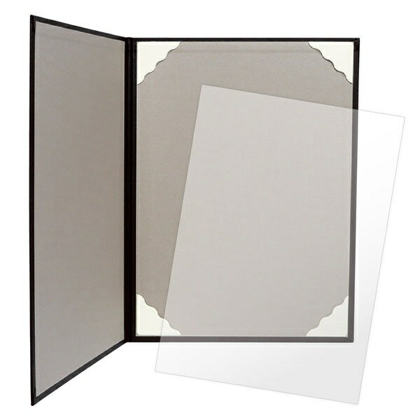 ササガワ｜SASAGAWA 証書ファイル A4 レザー調 焦茶栗 10-6002