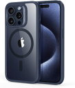イーエスアール|ESR iPhone 15 Pro(6.1インチ)ハイブリッドケース ESR Clear Dark Blue ClassicHybridCase...