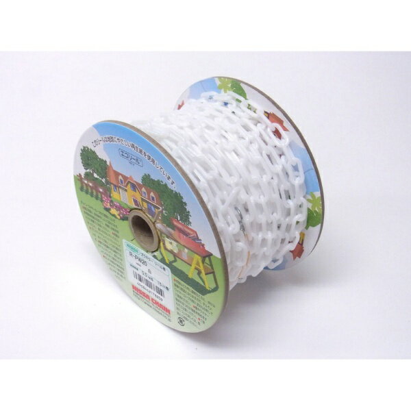 ニッサチェイン|NISSA CHAIN ニッサ R-IY60V 反射黄ビニコート鉄ワイヤー200m巻