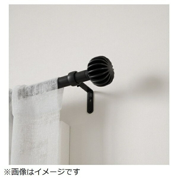 UMBRA|アンブラ フィンカーテンロッド107-305cmブラック UMBRA [2]