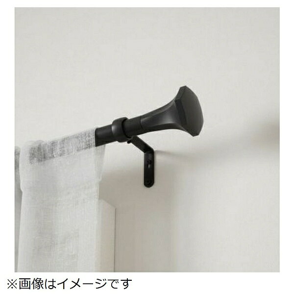 UMBRA｜アンブラ シータカーテンロッド91.4-182.9cmブラック UMBRA