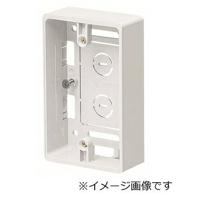 ●入数（個）:1●色:ミルキーホワイト●規格:1ヶ用浅形●側面ノック数（適合モール）:8（1〜3号）●深さ（mm）:33●ケーブル配線用露出スイッチボックス●1〜3号モールそれぞれに適合する兼用ノックアウト付です。●壁ぎわ配線できるよう、サイドにもノックアウトが設けてあります。●※ノックアウトを取り除いたあとは、ナイフ等でキレイにバリ処理を行ってください。●※壁面にビス等で取り付けてください。