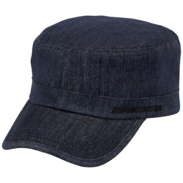 カジメイク｜KAJIMEIKU カジメイク 6508 デニムワークキャップ インディゴ フリー 650846F 【メーカー直送・代金引換不可・時間指定・返品不可】