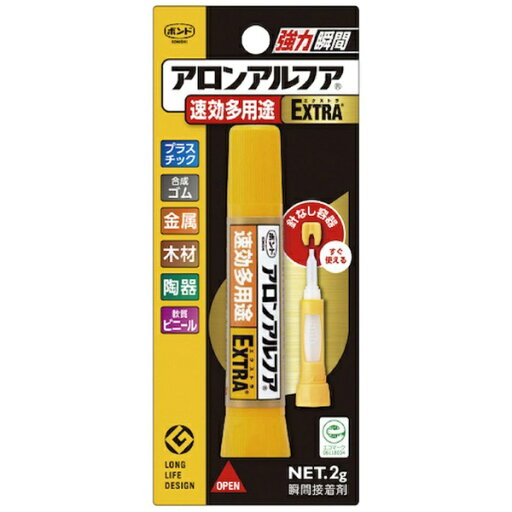 KOKUYO|コクヨ コクヨ アロンアルフアEXTRA速効多用途 2g タ−595N 64486017 KOKUYO|コクヨ コクヨ アロンアルフアEXTRA速効多用途 2g タ−595N 64486017