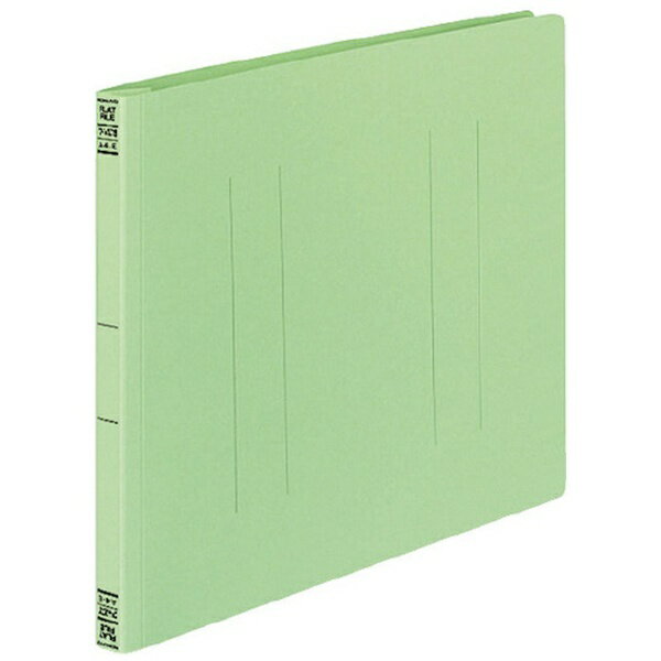 KOKUYO｜コクヨ コクヨ　フラットファイル（間伐材使用）　A4横　15ミリ　150枚収容2穴　緑　フ−VK15G 64748412
