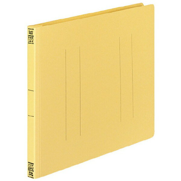 KOKUYO｜コクヨ コクヨ　フラットファイル（間伐材使用）　A4横　15ミリ　150枚収容2穴　黄　フ−VK15Y ..