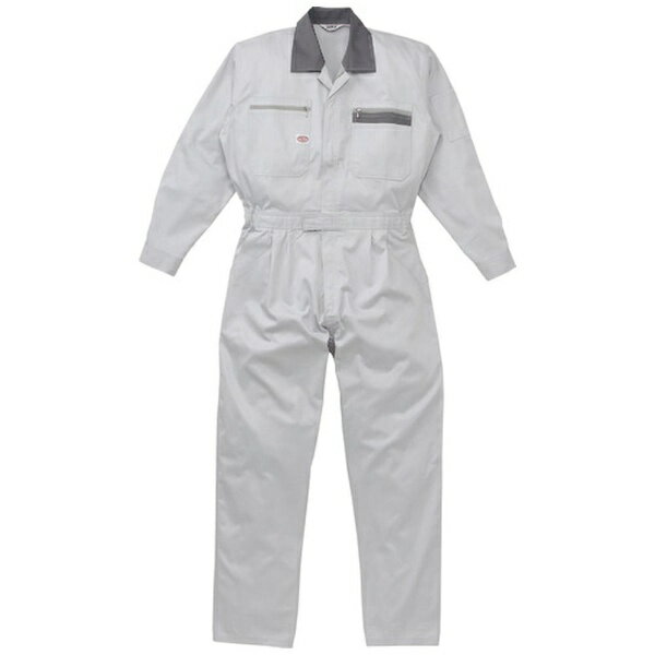 山田辰｜YAMADA TATSU AUTO-BI 長袖つなぎ服5600-008シルバーグレー-M 5600008M 【メーカー直送・代金引換不可・時間指定・返品不可】