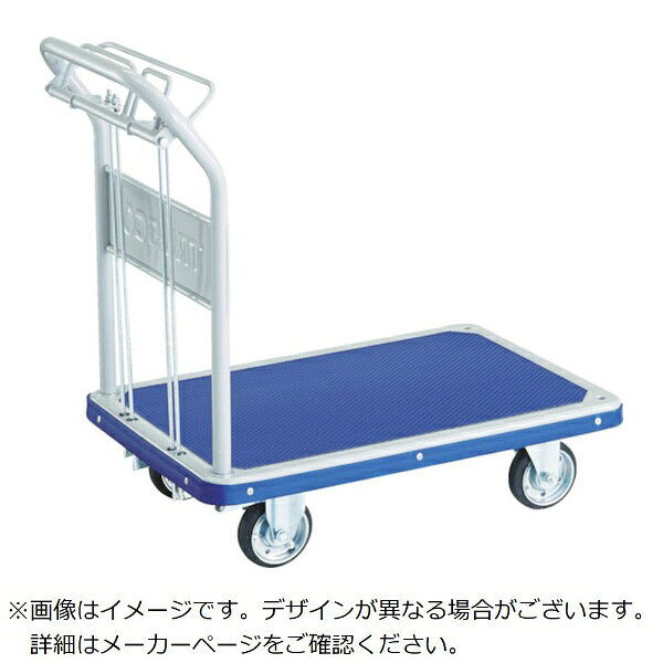 物流推车 - トラスコ中山｜TRUSCO NAKAYAMA TRUSCO　プレス製台車　ドンキーカート　固定　1225×775　ハンド式　ピン式2輪ストッパー付　制動ブレーキ付 502NKHBS 【メーカー直送・時間指定・返品不可】