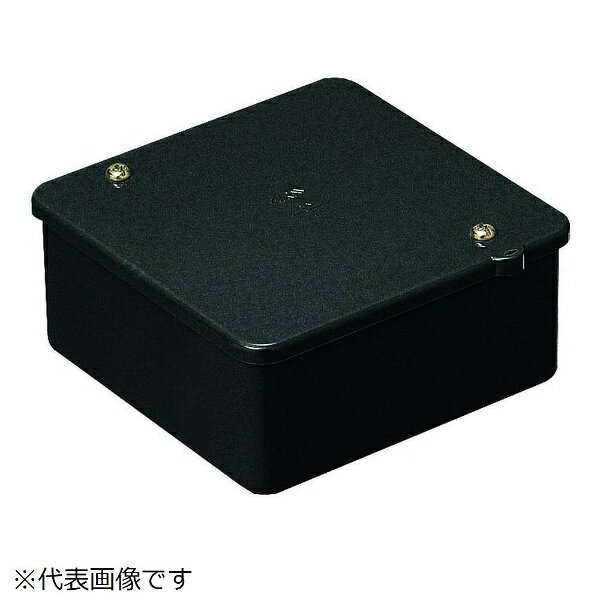 ●入数（個）： 1●色： ブラック●規格： 中形四角（深型）●ノック： 無●高耐候性●耐衝撃性●適合コネクタ： （VE管）2号コネクタ22以下（CD・PF管）Gタイプ22以下接着型16以下ワンタッチ型16以下防水型（ミラフレキSS用）16以下防水型（MF用）16以下盤用コネクタ22以下●仕切板が取り付けられます。