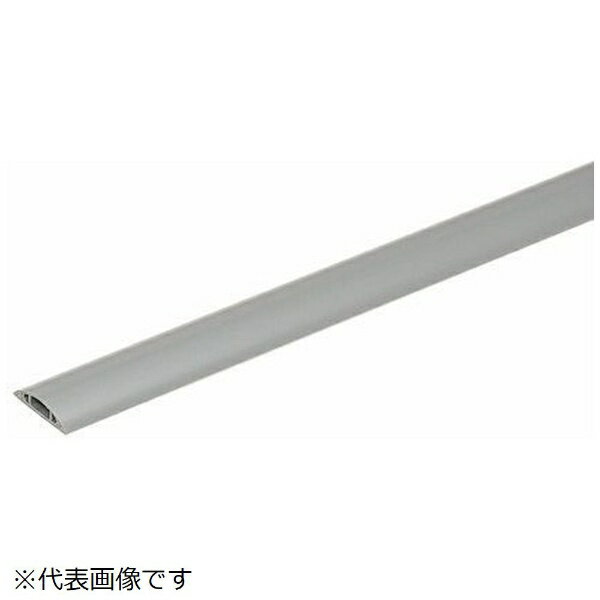 ●入数（本）： 1●色： グレー●規格： OP5型●全長（m）： 1●適合： センターφ7.5の通信線・ケーブル-2条・φ8の通信線・ケーブル-1条、VVF（1.6X2C）2条・VVF（2.6X2C）1条・VVF（2.6X3C）1条、VCTF（1.25X3C）1条・VCTF（2.0X2C）1条、LANケーブル（UTP0.5X4P）3条/サイド（片側）φ4以下の通信線・ケーブル●フラットタイプ●床面への屋内配線の保護に最適です。●台車やワゴン車がスムーズに通過でき、蹴つまづく心配もないフラットタイプです。●床面にマッチした色が揃えてあります。●基台には釘穴が設けてあり釘打ちがラクにできます。●複数のケーブルや、くせの付いたケーブルの収納に便利な仮止めテープ付。（OP3型は除く）※台車等を通過させるときはゆっくり通過させてください。