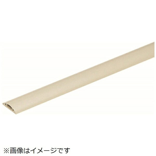 ●入数（本）： 1●仕様： フラットタイプ●規格： OP5型●全長： 2m●色： ベージュ●仮止めテープ付●床面への屋内配線の保護に最適です。●台車やワゴン車がスムーズに通過でき、蹴つまずく心配もないフラットタイプです。●床面にマッチした色が揃えてあります。●基台には釘穴が設けてあり釘打ちがラクにできます。●複数のケーブルや、くせの付いたケーブルの収納に便利な仮止めテープ付。（OP3型は除く）