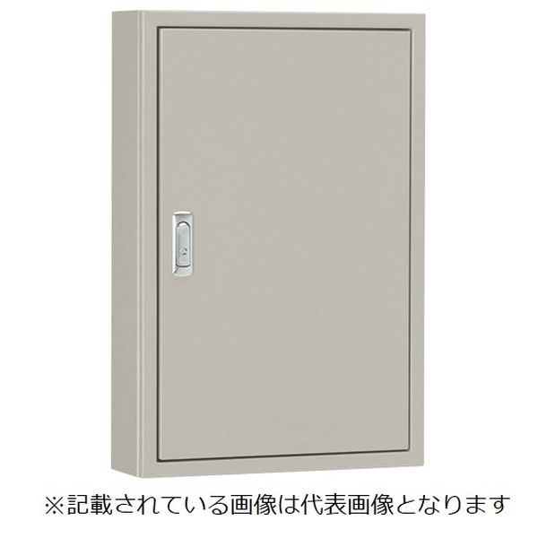 ●塗装色： ライトベージュ色（5Y7/1）/LB色（日塗工H25-70B）●取付基板： 木製基板15mm●キャビネット板厚： 扉・1.6mmまたは2.3mm/ボデー1.6mm/前面枠1.6mmまたは2.3mm●ハンドル： 平面ハンドル（キーNo.200）1個/小H-11ANタテ寸法900mm以下/中H-12ANタテ寸法1000mm以上●扉形式： 片扉（IP2XD）●取付基板寸法： ヨコ420×タテ320●有効フカサ： 218●長さ： 50cm，高さ： 40cm，幅： 25cm●重量： 14.9kg●豊富な機種により幅広いニーズに対応する盤用キャビネットです。●ハンドル部の機能・デザインに優れています。●配線支持レールの取付けが可能です。（フカサ寸法160mm以上かつタテ寸法1000mm以上に取り付け可能。ただし、フカサ寸法180mmは除く）●扉の取外しなど施工性が優れています。●接地端子が左右にあり、接地作業に容易です。（ヨコ寸法800mm以上かつタテ寸法1000mm以上を対象）