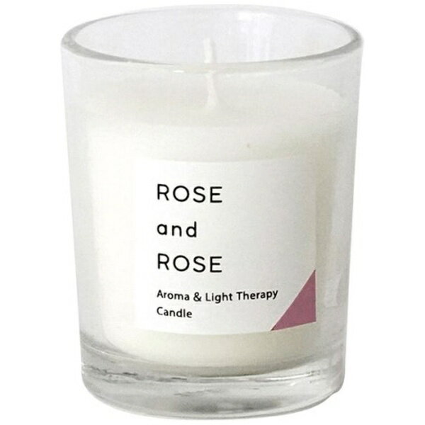 Kameyama｜カメヤマ 香ルキャンドル ローズ＆ロース