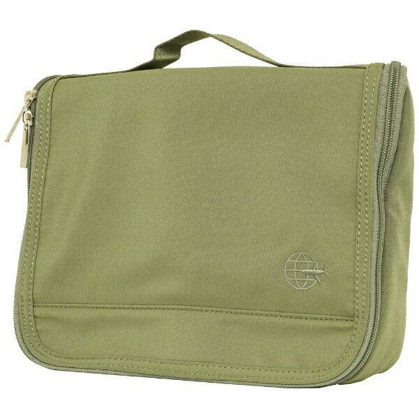 TRAVEL EARTH｜トラベルアース バスルームポーチ TRAVEL EARTH（トラベルアース） グリーン TE-300-GN