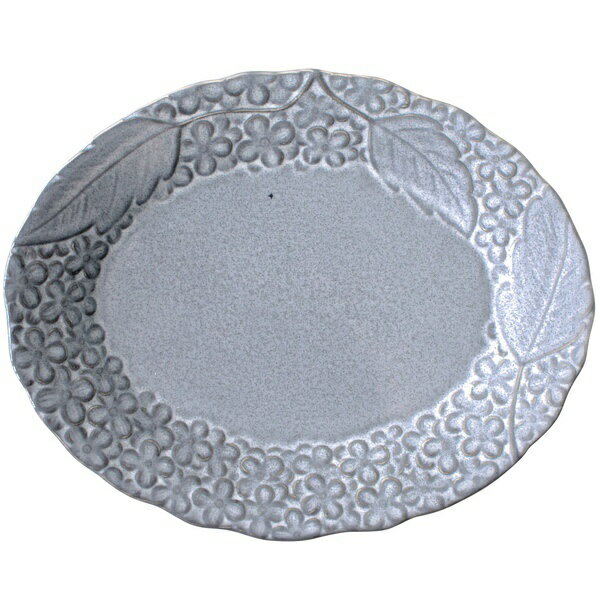 aito製作所｜アイトー リアン オーバルプレート 楕円皿 約25×20cm グレー