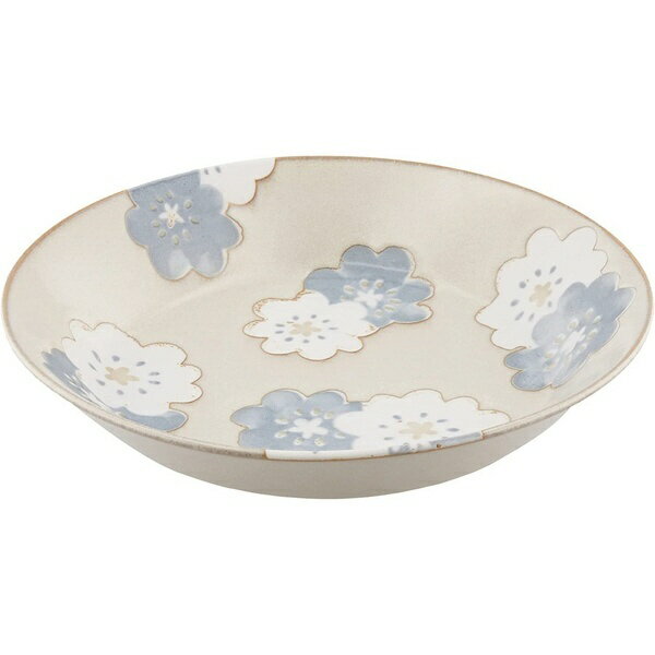 aito製作所｜アイトー ノルディックフラワー カレー皿 パスタ皿 約21cm グレー