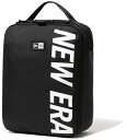 NEW ERA｜ニューエラ シューケース 17L プリントロゴ(約高さ340×幅250×奥行130mm/ブラック) 12674048【オウンネーム非対応】【返品交換不可】