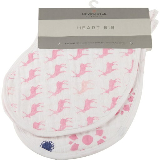 NEWCASTLECLASSICS コットンハートビブ Pop of Pink ニューキャッスルクラシックス Pop of Pink NC-HBC728 NEWCASTLECLASSICS コットンハートビブ Pop of Pink ニューキャッスルクラシックス Pop of Pink NC-HBC728