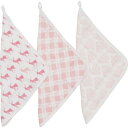 NEWCASTLECLASSICS ウォッシュクロス3枚セット Pop of Pink ニューキャッスルクラシックス Pop of Pink NC-WCC9501