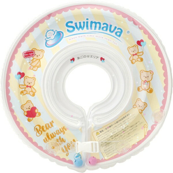 SWIMAVA うきわ首リング ラメベア スイマーバ ラメベア SW120LMB