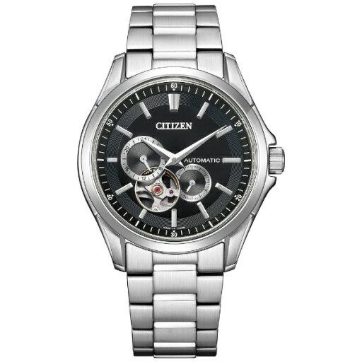CITIZEN|シチズン CITIZEN COLLECTION(シチズンコレクション) メカニカル オープンハート シルバー×ブラック NP1010-78E CITIZEN|シチズン CITIZEN COLLECTION(シチズンコレクション) メカニカル オープンハート シルバー×ブラック NP1010-78E