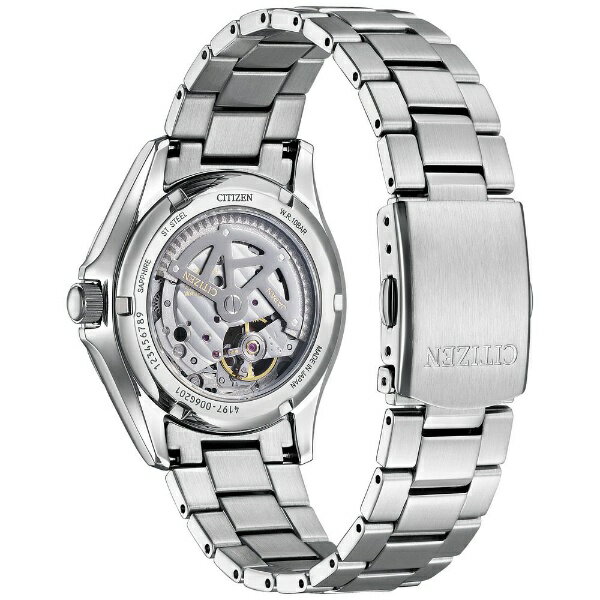 CITIZEN｜シチズン CITIZEN COLLECTION（シチズンコレクション） メカニカル オープンハート シルバー×ブラック NP1010-78E