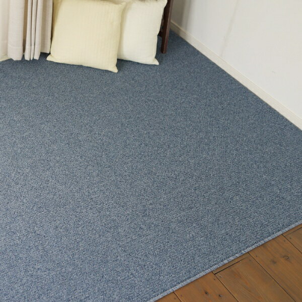 Character Pattern - スミノエ｜SUMINOE サウンドルベリー　4.5畳　261×261cm ブルー【サイズオーダー可能】