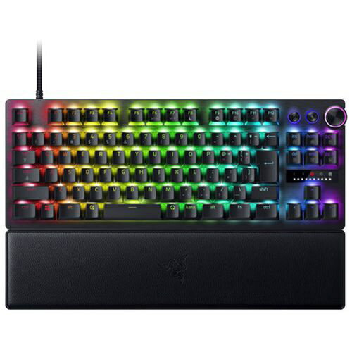 RAZER｜レイザー ゲーミングキーボード＋リストレスト Huntsman V3 Pro Tenkeyless RZ03-04981300-R3J1 