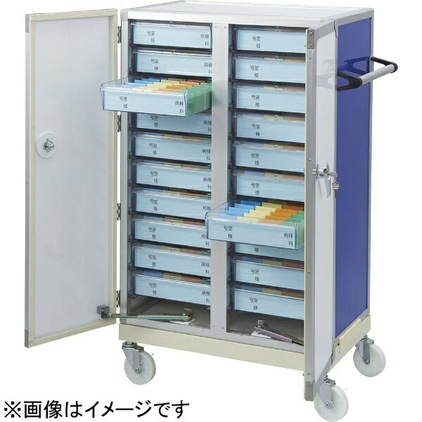 マツヨシ｜Matsuyoshi エコノミー与薬カート20床用 MY-NEC20 ピンク