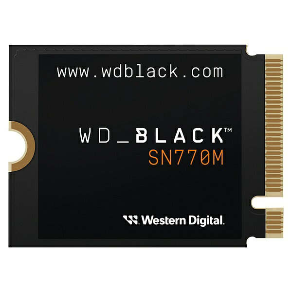 WESTERN DIGITAL｜ウェスタン デジタル WDS200T3X0G 内蔵SSD PCI-Express接続 WD_BLACK SN770M [2TB /M.2]