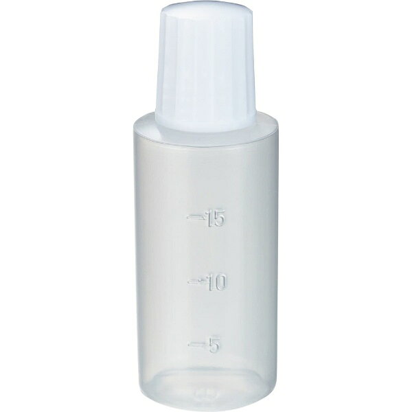 エムアイケミカル 点滴容器 ノーベル5号（未滅菌） 20cc（100本入） 白/白
