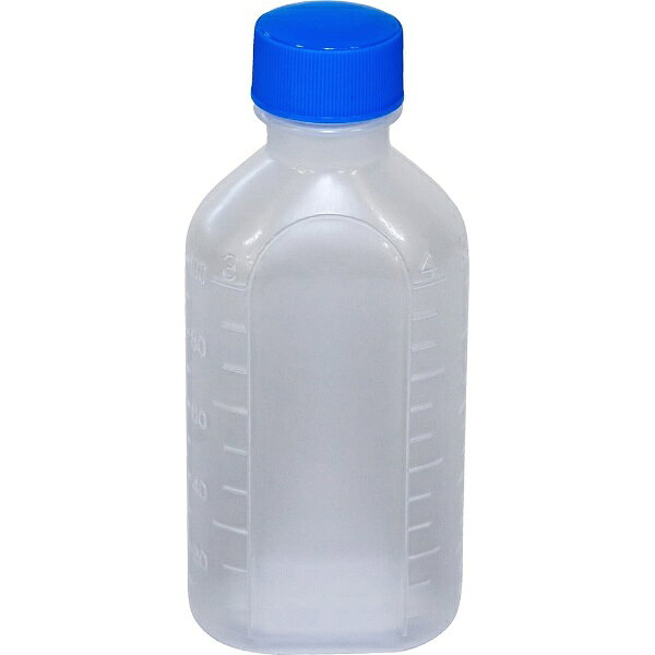 エムアイケミカル 投薬瓶PPB 原色白（未滅菌） 100cc（200本入） キャップ：青