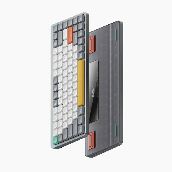 NuPhy｜ニューフィ キーボード Air75 V2(茶軸2.0・英語配列) グレー ga75v2b [有線...