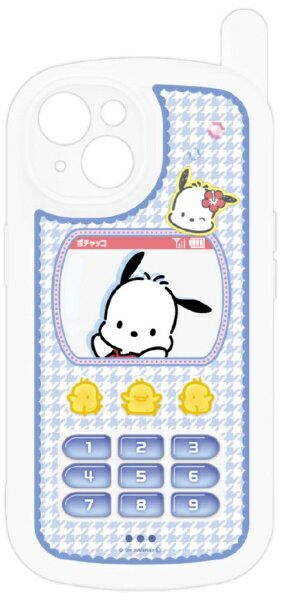 구루만디즈 | gourmandise iPhone 15/14 레트로 가라케이 스타일 케이스 산리오 포차코 SANG-382PC