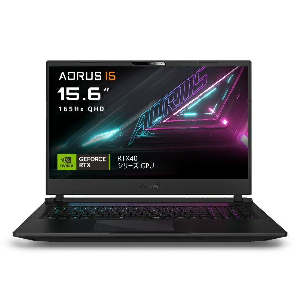 GIGABYTE｜ギガバイト ゲーミングノートパソコン AORUS 15 BKF-73JP754SH ブラック [15.6型 /Windows11..
