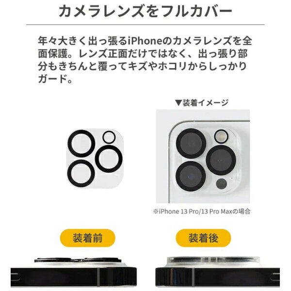 HAMEE｜ハミィ ［iPhone 15 Pro（6.1インチ）用］iFace 強化ガラス カメラレンズフ...