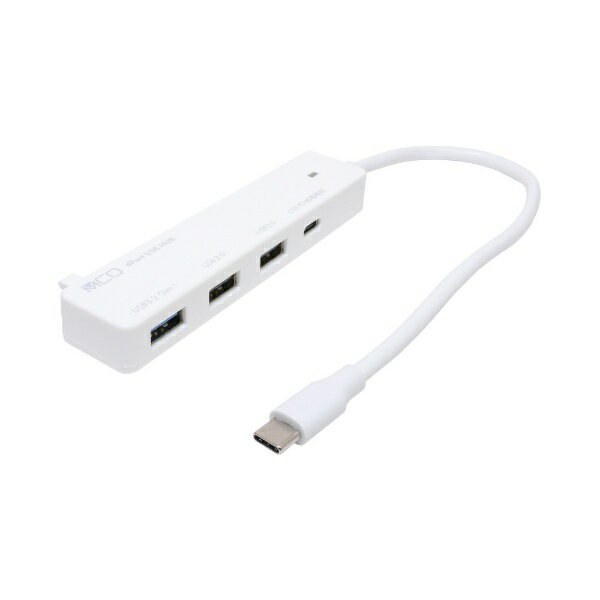 iJoVbNakabayashi USH-CA32P/WH USB-C  USB-C{USB-A ϊnu (Chrome/iPadOS/Mac/Windows11Ή) zCg [oXp[ /4|[g /USB 3.2 Gen1Ή /USB Power DeliveryΉ]