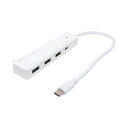 iJoVbNakabayashi USH-CA32P/WH USB-C  USB-C{USB-A ϊnu (Chrome/iPadOS/Mac/Windows11Ή) zCg [oXp[ /4|[g /USB 3.2 Gen1Ή /USB Power DeliveryΉ]