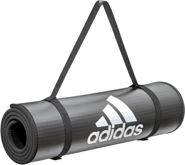 アディダス｜adidas トレーニングマット(183×61×1cm) ブラック ADMT-12235