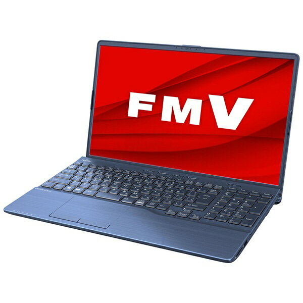 富士通｜FUJITSU ノートパソコン FMV LIFEBOOK AH50/H3 メタリックブルー FMVA50H3L 15.6型 /Windows11 Home /AMD Ryzen 7 /メモリ：16GB /SSD：256GB /Office HomeandBusiness /2023年11月モデル