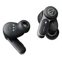 【エントリーで2倍pt(4/21まで)】 オーディオテクニカ｜audio-technica フルワイヤレスイヤホン アッシュブラック ATH-TWX7 BK ワイヤレス(左右分離) /ノイズキャンセリング対応 /Bluetooth対応