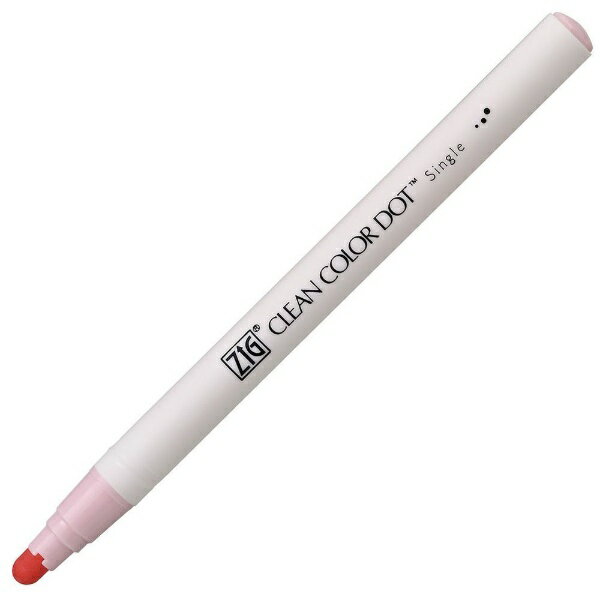 Rakuten - 呉竹｜Kuretake 水性ペン　セリース入 ZIG CLEAN COLOR DOT Single( クリーンカラードットシングル) ベビーピンク TCSD-6100-026S