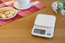 ドリテック|dretec デジタルスケール「エクレ」2kg ホワイト KS-740WT