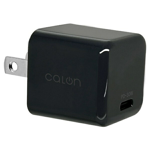 ラスタバナナ｜RastaBanana calon AC充電器 Type-Cポート PD30W calon チャコールグレー RACC30W01CGRY [1ポート /USB Power Delivery対応 /GaN(窒化ガリウム) 採用]