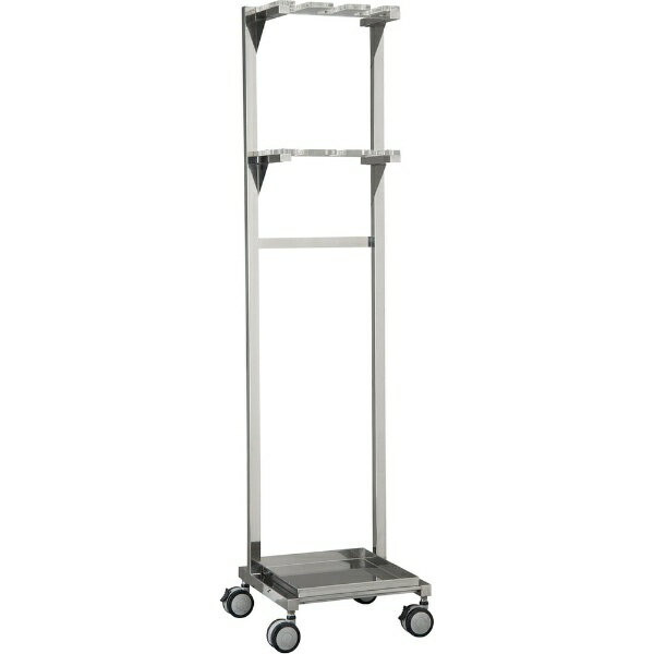 ●検査の準備や洗浄後の一時保管にも便利です。●2段式アクリル架台。