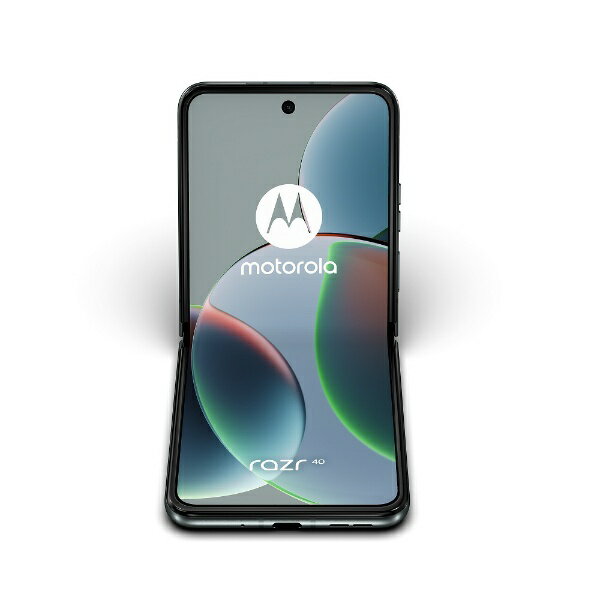 モトローラ｜Motorola 【SIMフリー】motorola razr 40 セージグリーン Qualcomm Snapdragon 7 Gen 1 Mobile Platform 6.9インチ メモリ/ストレージ：8GB/256GB nanoSIM/eSIM セージグリーン PAYC0000JP