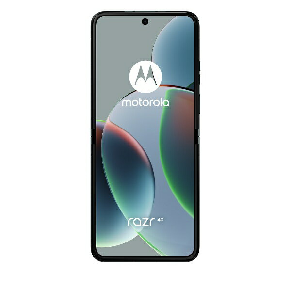 モトローラ｜Motorola 【SIMフリー】motorola razr 40 セージグリーン Qualcomm Snapdragon 7 Gen 1 Mobile Platform 6.9インチ メモリ/ストレージ：8GB/256GB nanoSIM/eSIM セージグリーン PAYC0000JP